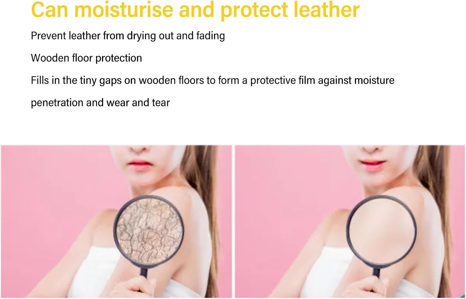 Carnauba Wax, Carnauba Wax Car Polish, No additives and Pure for Wood, Furniture, Leather Finishing Hair Removal (500g)