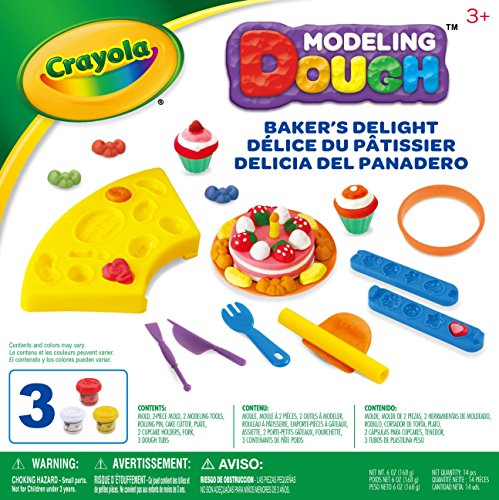 Crayola Modeling Dough Bakers Delight Kit - 14 pieces