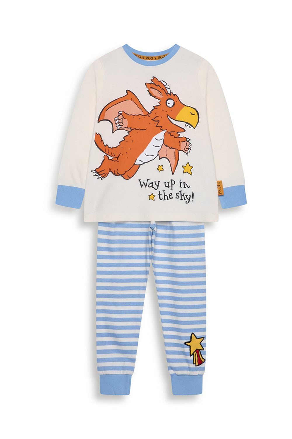 Brand Threads Unisex Kids Multicolor Zog Jersey Pyjama Set | Size: 1-2 Years