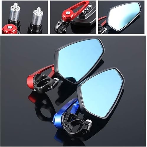 Miniatura 3 de Espejo retrovisor lateral para manillar retrovisor lateral para Pw 50 para Ttr250 para Fz25 para Neos para Dt 50 para Fz8 para Dragstar 650 para Mt