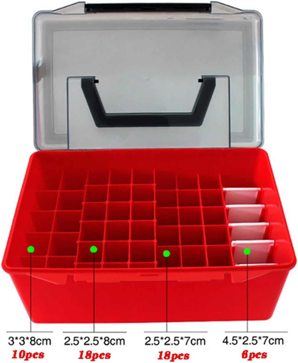 RAHBI Fishing Tackle Box Wobblers Lures Fake Bait Special Storage Box Fishing Bait Accessories Storage Tool Boxs for Fishing Goods Leisurely (Color : Green)