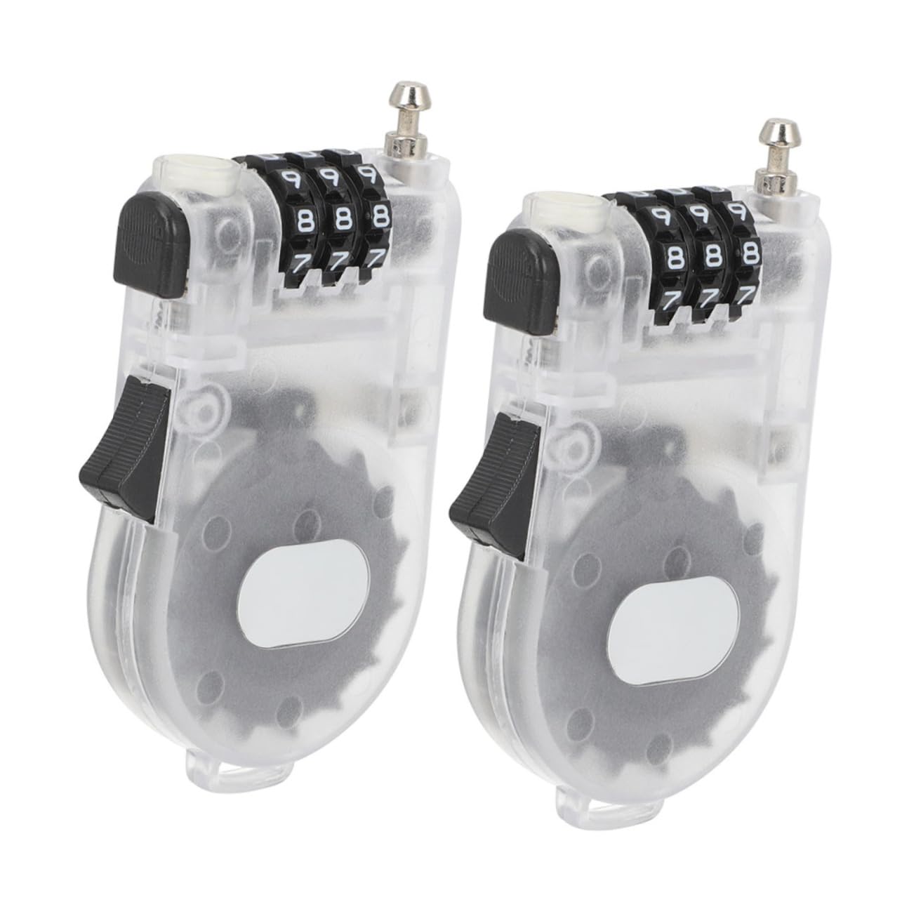 Toddmomy Mountain Bike Locks 2 Pack Snowboard Safety Locks Style 3 Combination Sports Supply