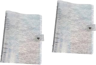 MAGICLULU 2 Peças Capa De Fichário Pastas De Arquivo Coloridas Fichário De Folhas Soltas Fichário Fólio Capa De Portfólio Fichário Planejador Capa De Caderno 6 Fichários A5 Fichário 6