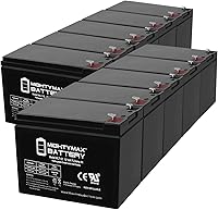 Vista 8 de Batería Mighty Max ML7-12 - 12 V 7.2 Ah SLA - Paquete de 6