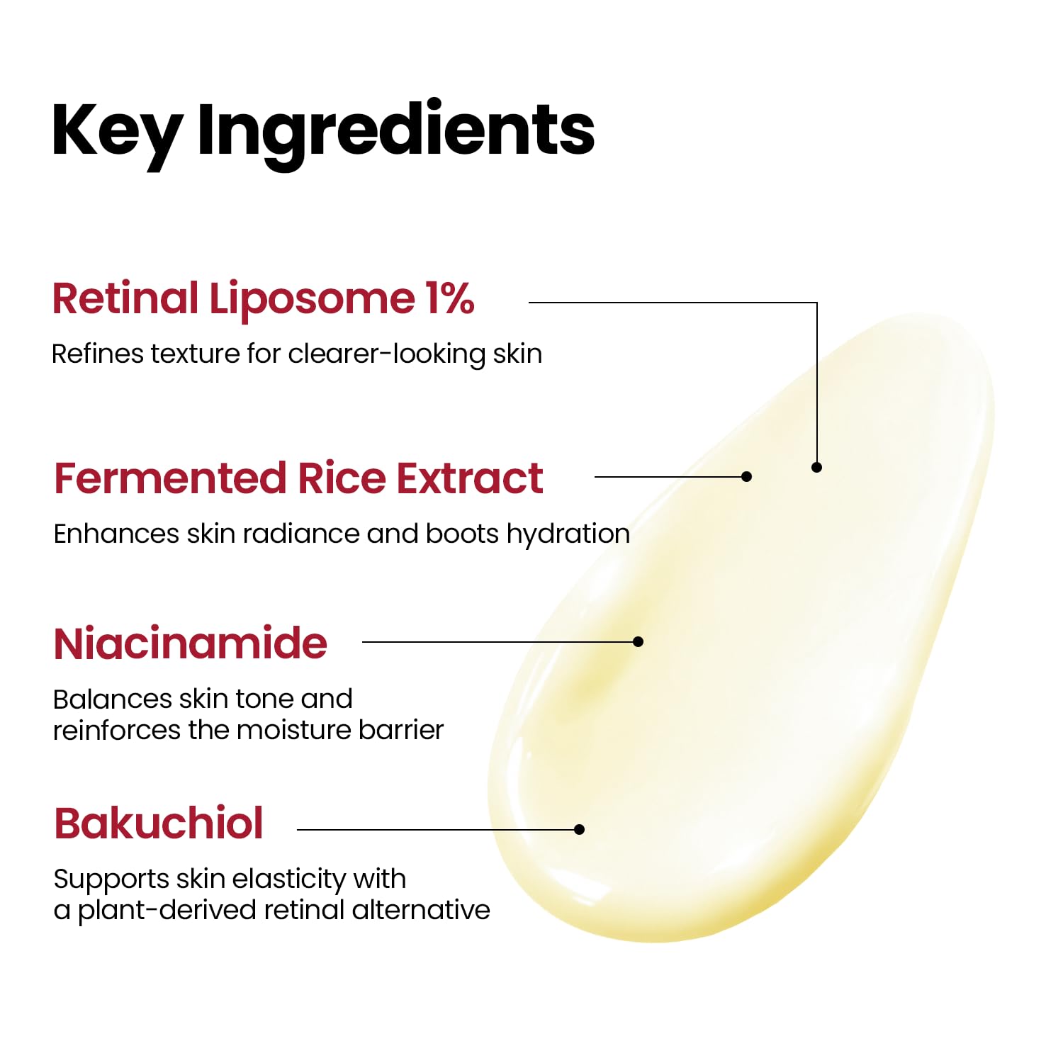 KSECRET SEOUL 1988 Crema – Crème visage anti-âge avec 1 % de liposome rétinien et riz fermenté – 50 ml