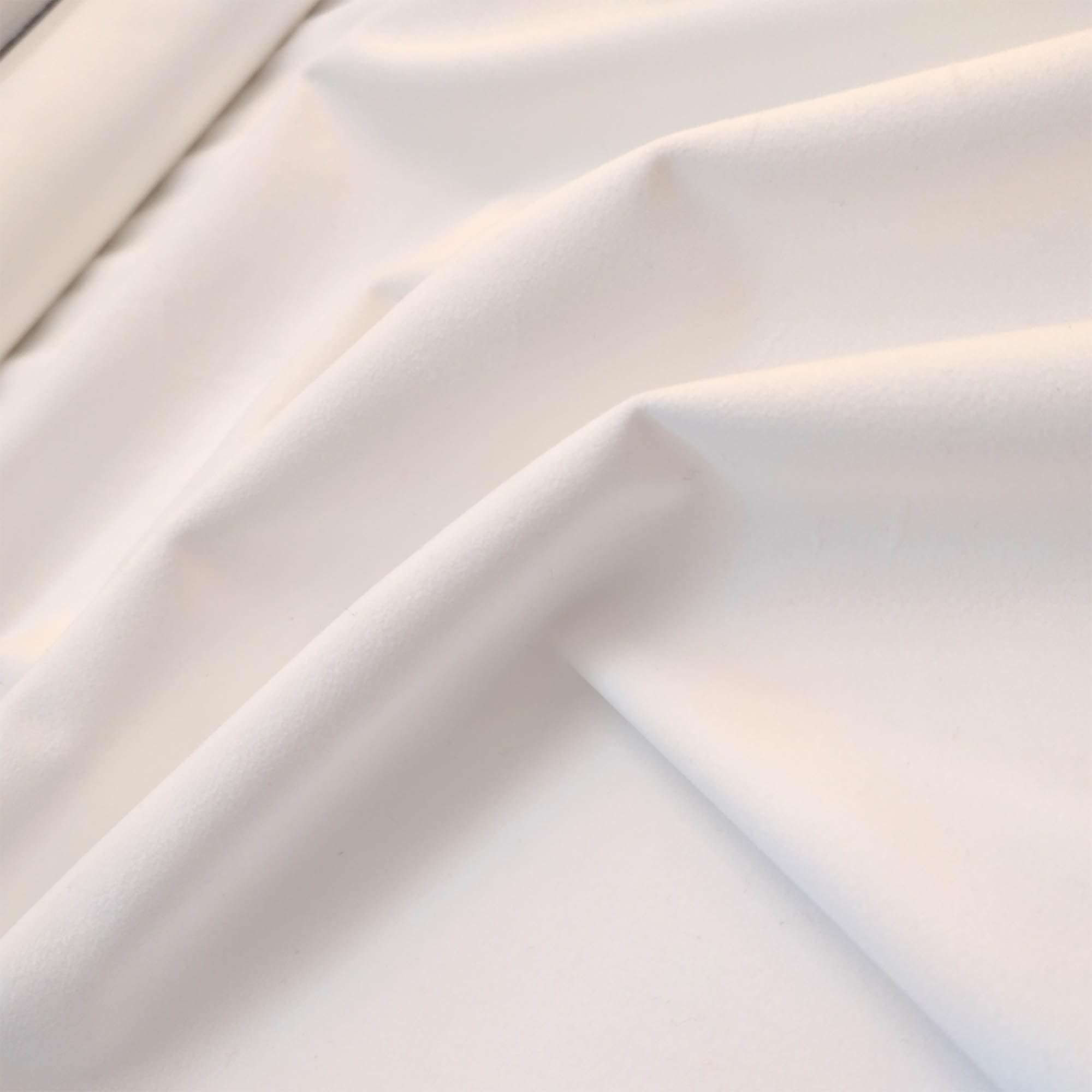 Sublimation Fabric - Artist Velour 100% Polyester Based Digital Print Fabric 160cm Width - Colour Off White (0.5 metres)