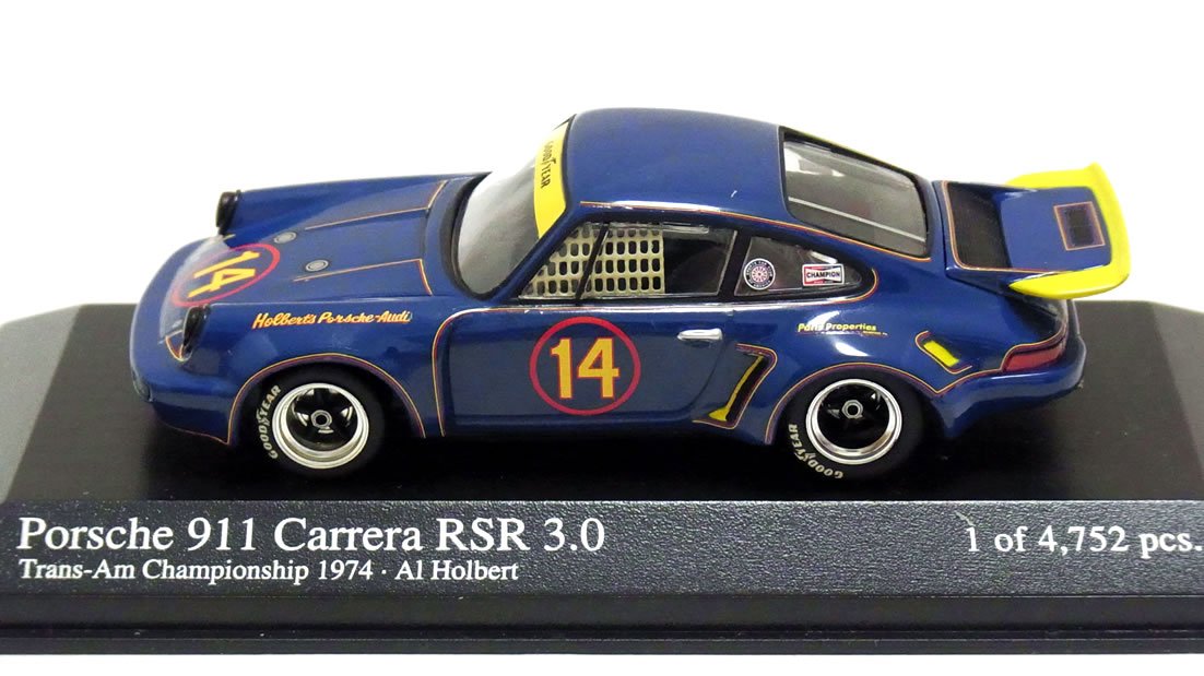 Amazon.co.jp: 1/43 ポルシェ 911 〓 RSR 3.0 Trans Am #14 〓 Porsche