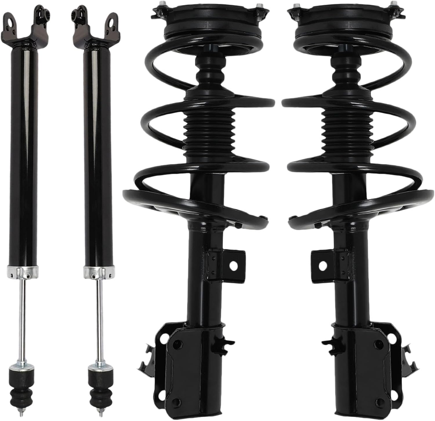 Front and Rear Shock Absorber Assy Fits for 2013-2017 for Nissan Altima SL Sedan 4-Door, Complete Struts with Coil Springs and Gas Shocks Absorbers 172901 172902 (Set of 4)