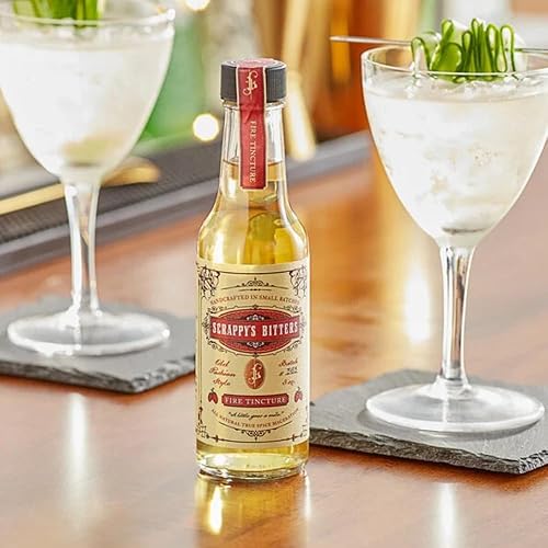 Miniatura 6 de Scrappy's Bitters - Fire Tincture, 5 oz - Organic Ingredients, Finest Herbs & Zests, No Extracts, Artificial Flavors, Chemicals or Dyes. Made in the