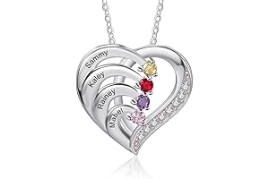 Personalized Mother's Day Necklace: Cherished Moments with Birthstones
