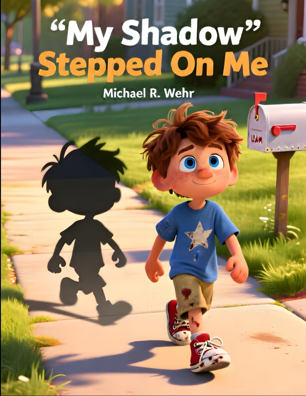 My Shadow Stepped on Me: Children shadow story imagination picture book
