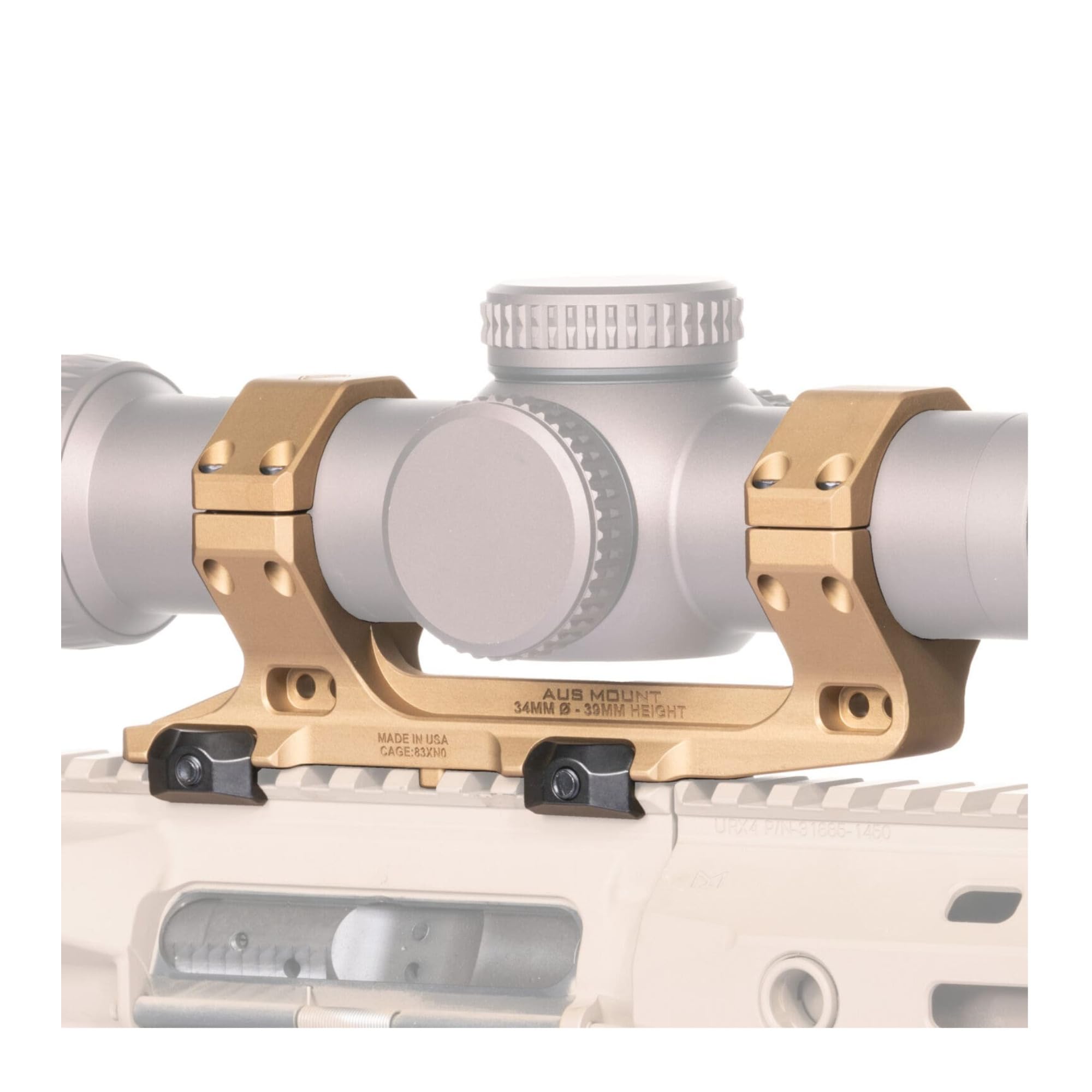 REPTILIA AUS 34 mm Halterung 1,54 Zoll FDE