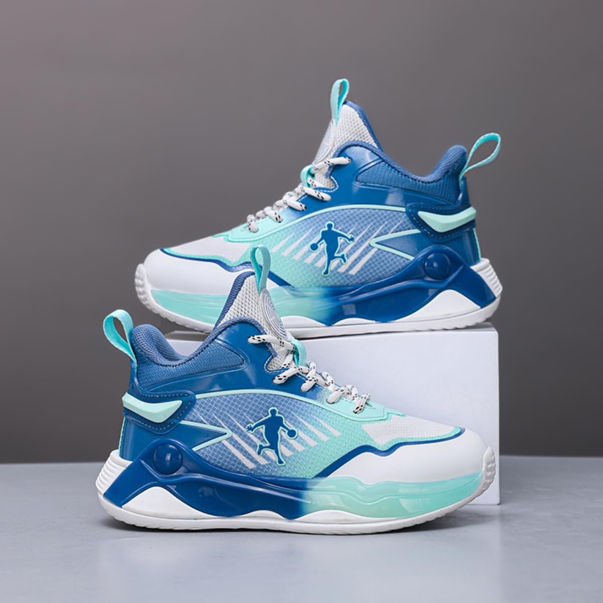 Scarpe Sportive per Bambini Scarpe da Basket per Bambini Scarpe da Basket per Ragazzi Scarpe da Basket per Ragazze Scarpe da Ginnastica Comfort Tennis Scarpe da Corsa