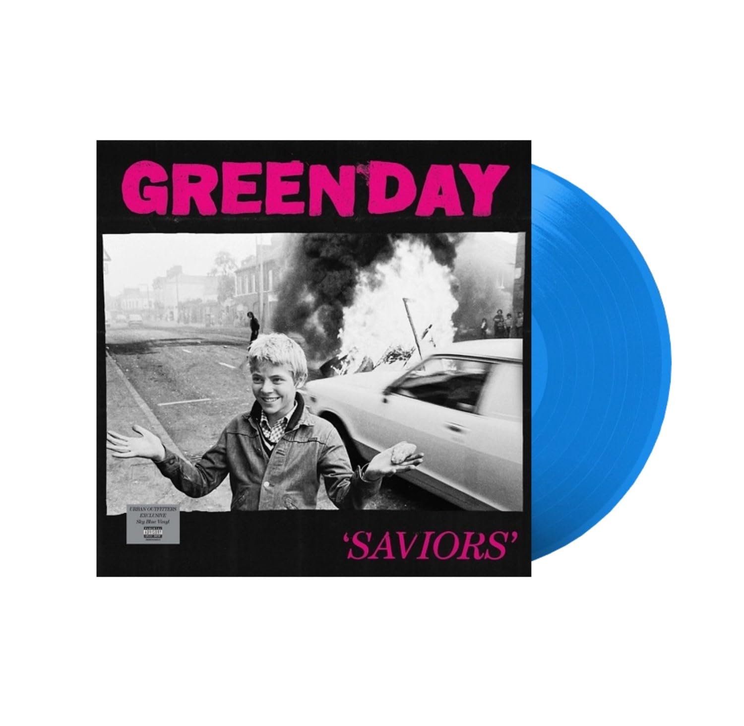 Green Day - Saviors Exclusive Sky Blue Record