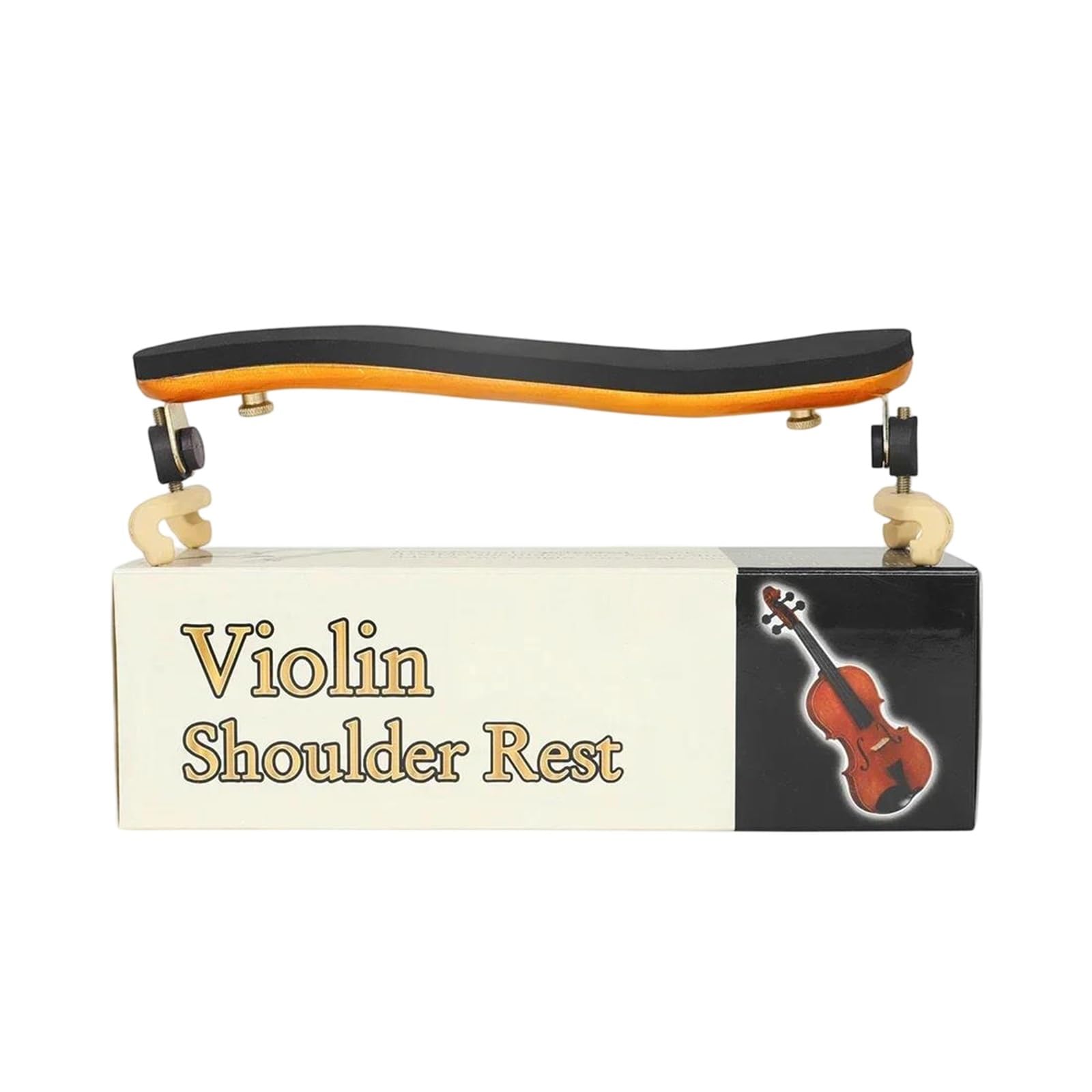 Apoyo Para El Hombro Del Violín Almohadilla Para Hombro De Violín De Madera De Arce | Esta hombrera para violín se adapta perfectamente al hombro.