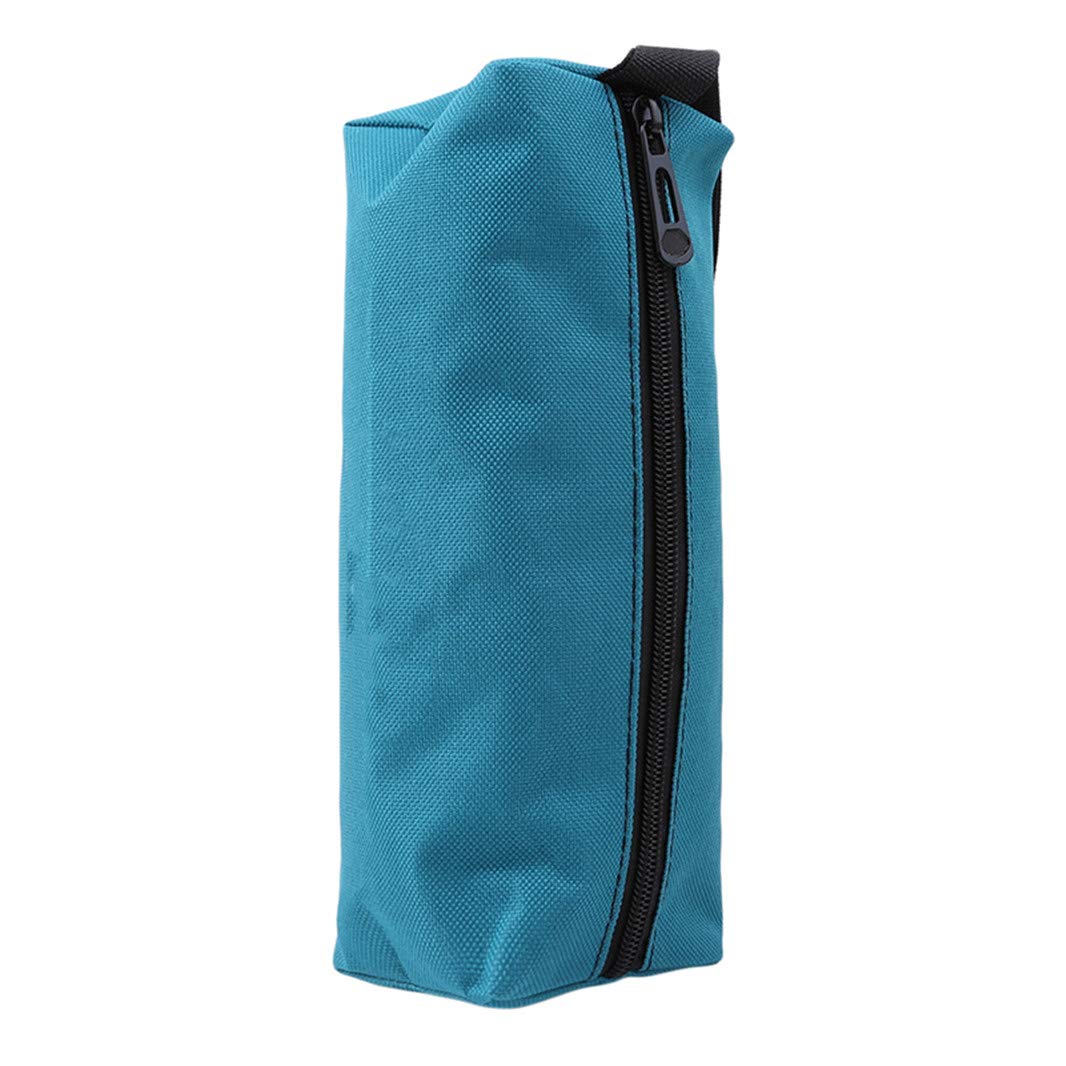 Zipper Tool Bag Multifunctional Thickening Oxford Cloth Pouch Organizer Storage Bag Small Parts Hand Tool Plumber Electrician Blue
