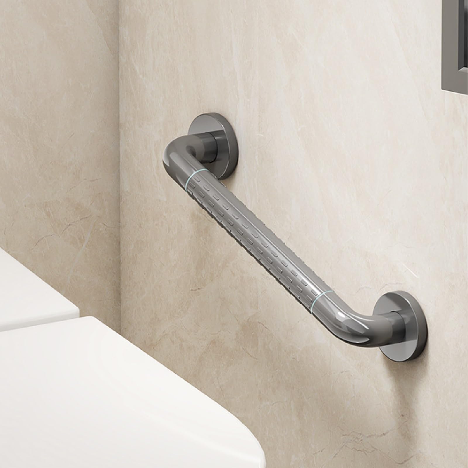 Barra De Seguridad De Acero Inoxidable para Ducha, Barras Antideslizantes para Bañera, Barras De Seguridad para Personas con Discapacidad(40cm)