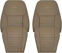Vista 10 de 1999 2000 2001 2002 2003 2004 Ford Mustang GT Convertible Funda de Asiento de Cuero Sintético de Repuesto, Se Adapta Tanto al Conductor como al medio