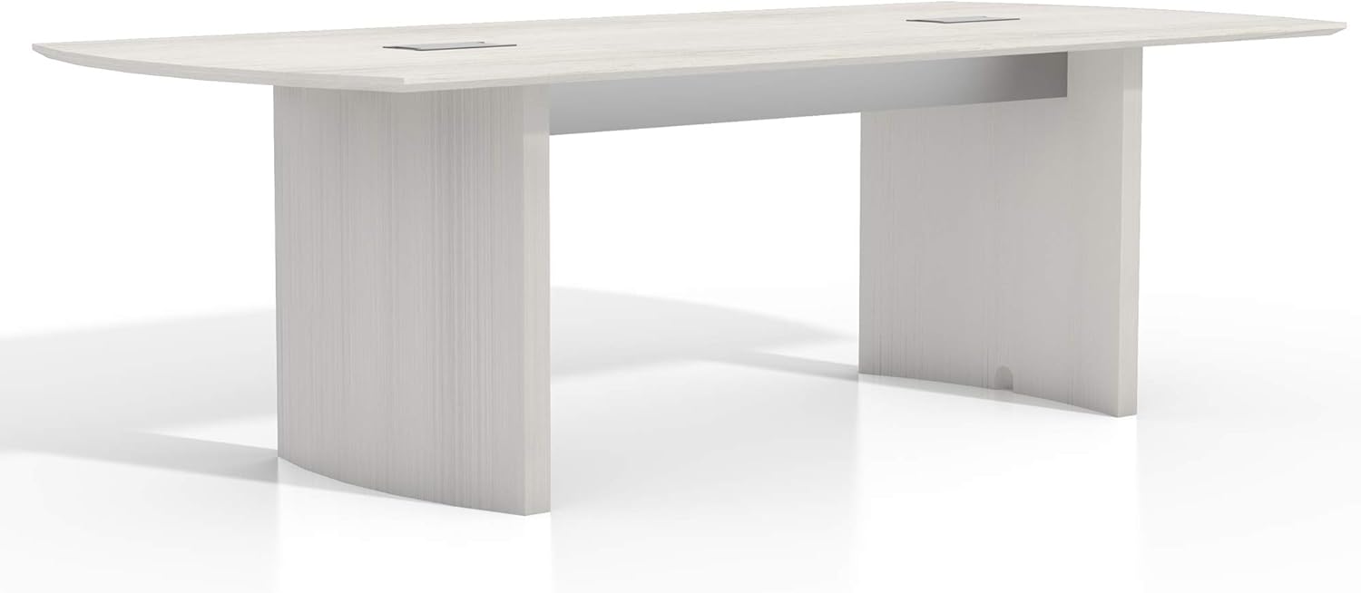 Safco Medina Table, 8', Mocha