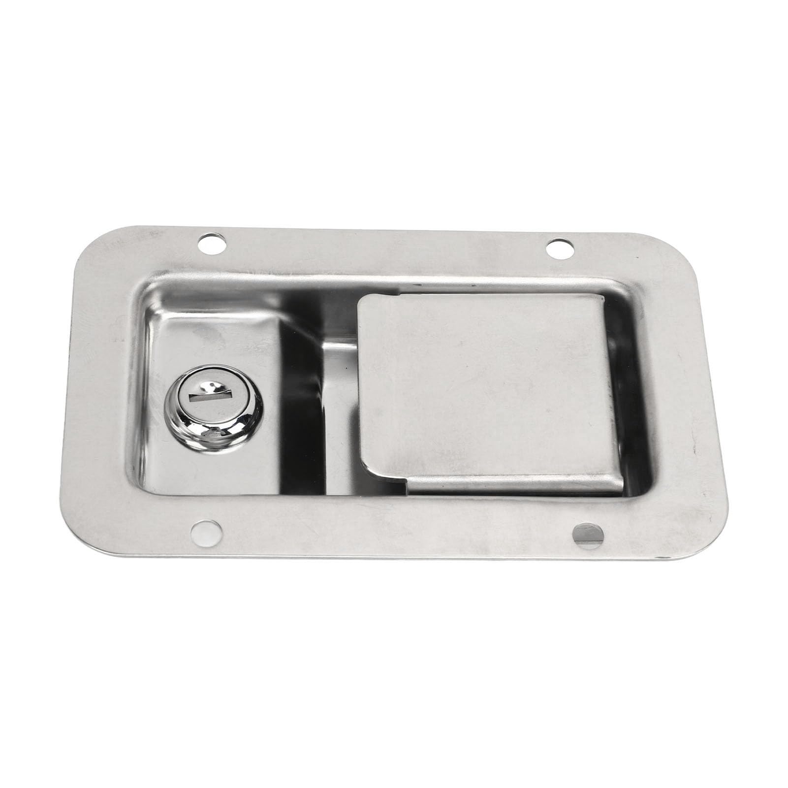 Poignée De Verrouillage 2 Pièces Avec Serrure – Pour Porte De Camping-Car, Caravane, Camion (Neuf)