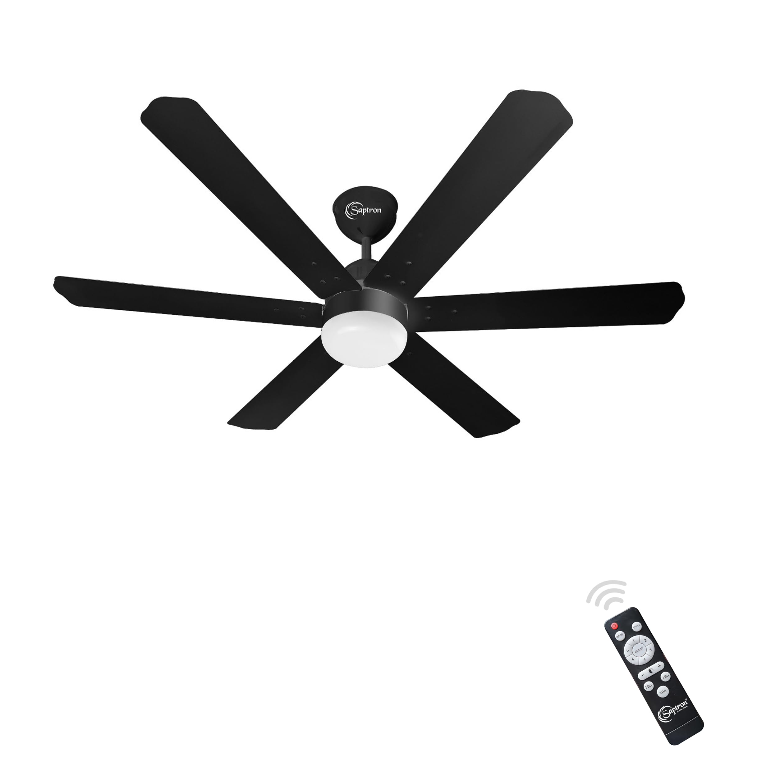 Hunter X 1200mm BLDC Ceiling Fan with Remote | 6 Blades | 5-Star Rated | 300 RPM High Speed | Energy-Saving 35W with 9W LED Light | Copper Winding | 2-Year Warranty (Black) (black)-image-44