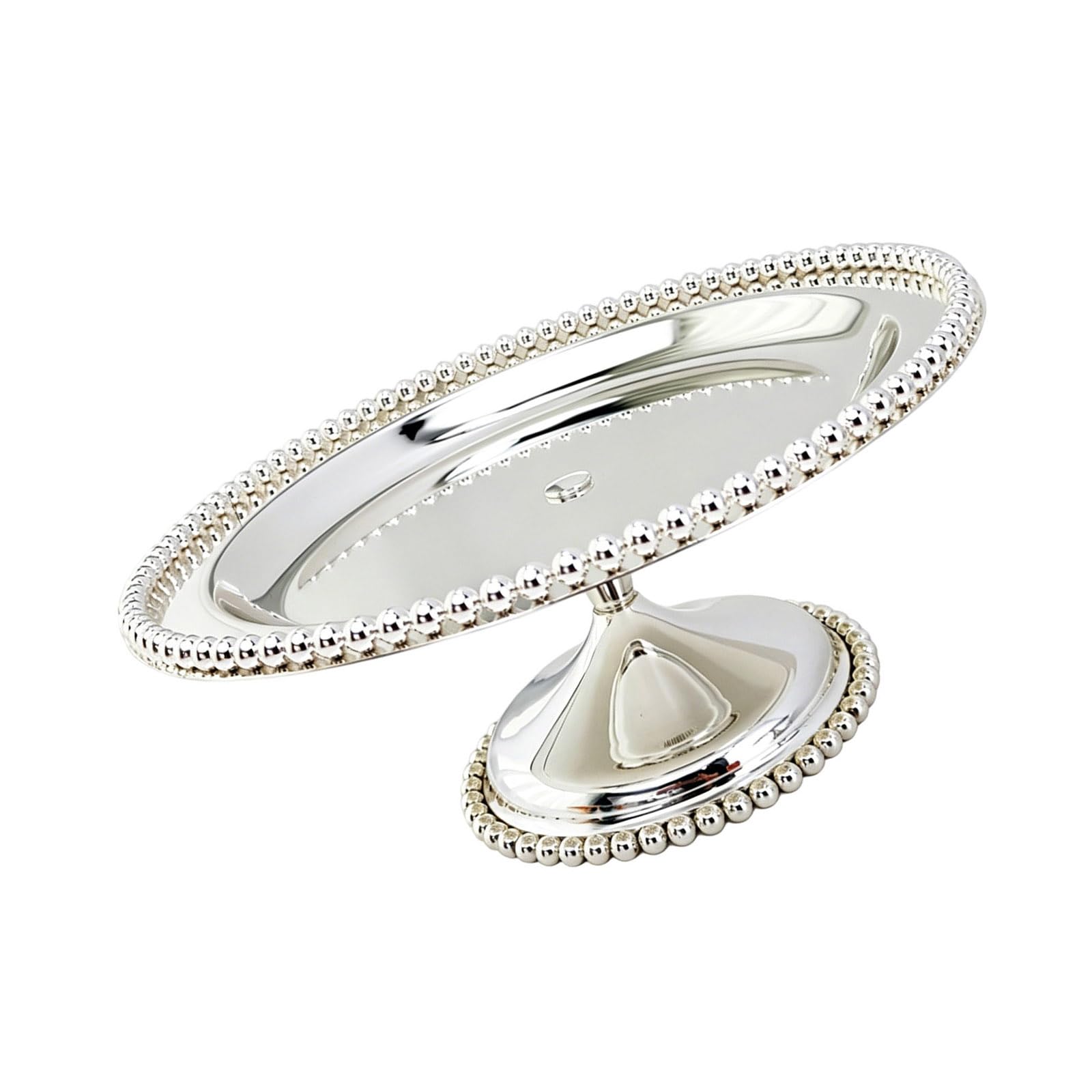 Qusinfc Multipurpose 304 Stainless Steel Snacks Plate Fruit Tray Serving Platter for Family Gatherings Kitchen Essential Elegant Treat Serving Tray