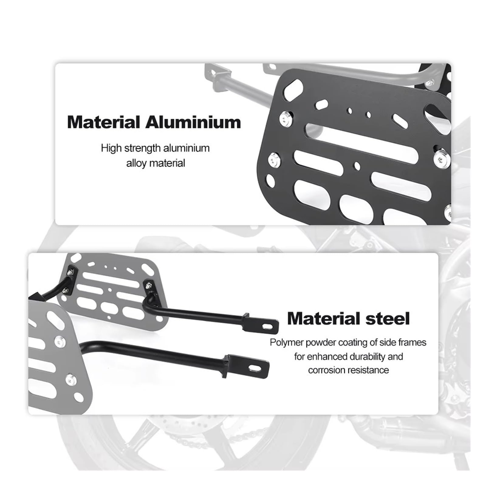 Motorrad Träger Fracht Regal Für Suzuki SV650 ABS 2015-2025 SV650X 2018-2025 Motorrad Seite Rack Satteltasche Unterstützung Bars Montage Klammern Gepäckträger