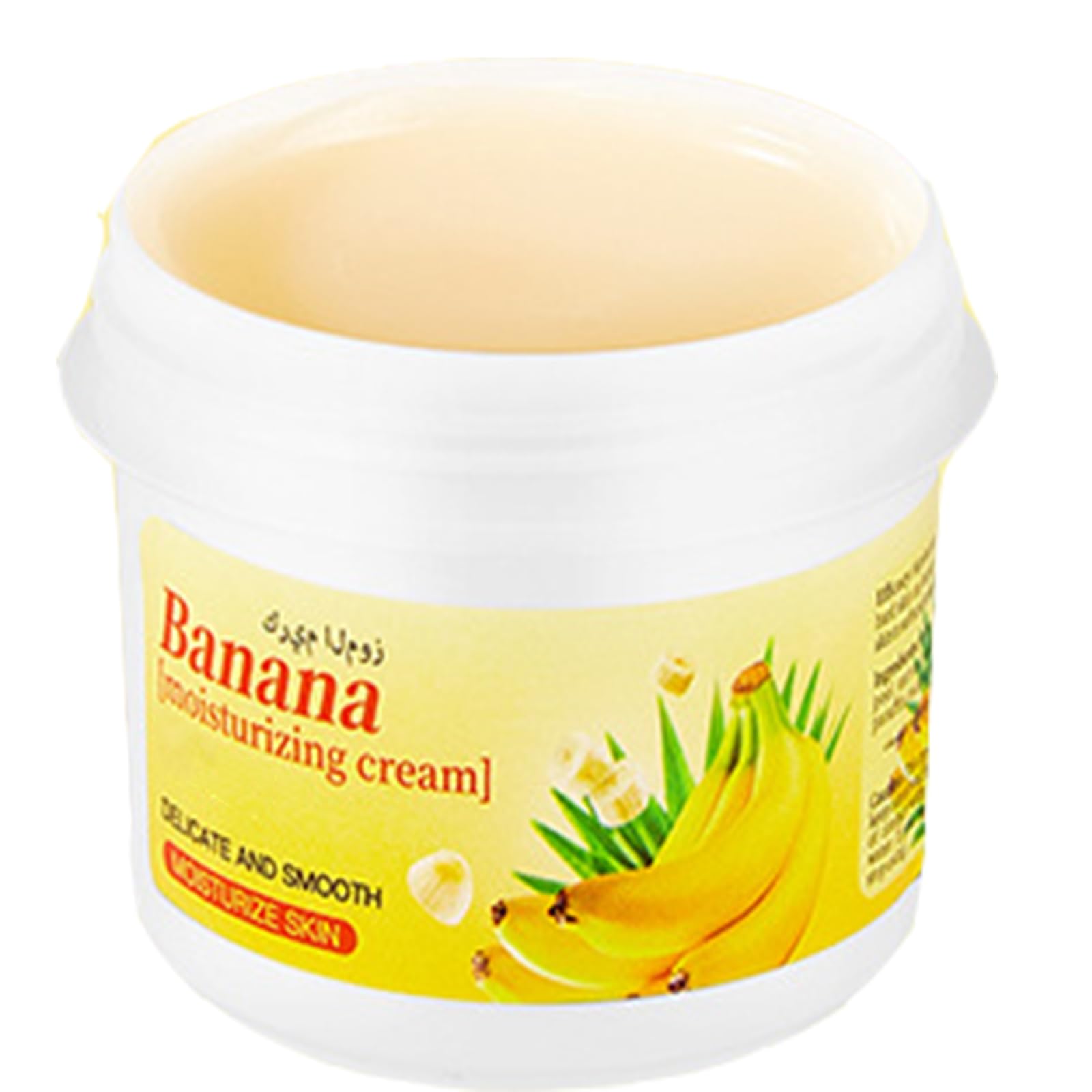 Grospe Moisturizing Foot Cream for Dry Cracked Heels and Feet Nourishing Feet Cream with Banana Extract for Soft Smooth Skin Portable Whole Body Hand