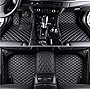 MOUPL Diamond Custom car mats fit for Tesla Model 3 Model S Model X Model Y 2016 2017 2018 2019 2020 2021 2022 3D All Weather Non-Slip Waterproof Floor Mats Set (Black)