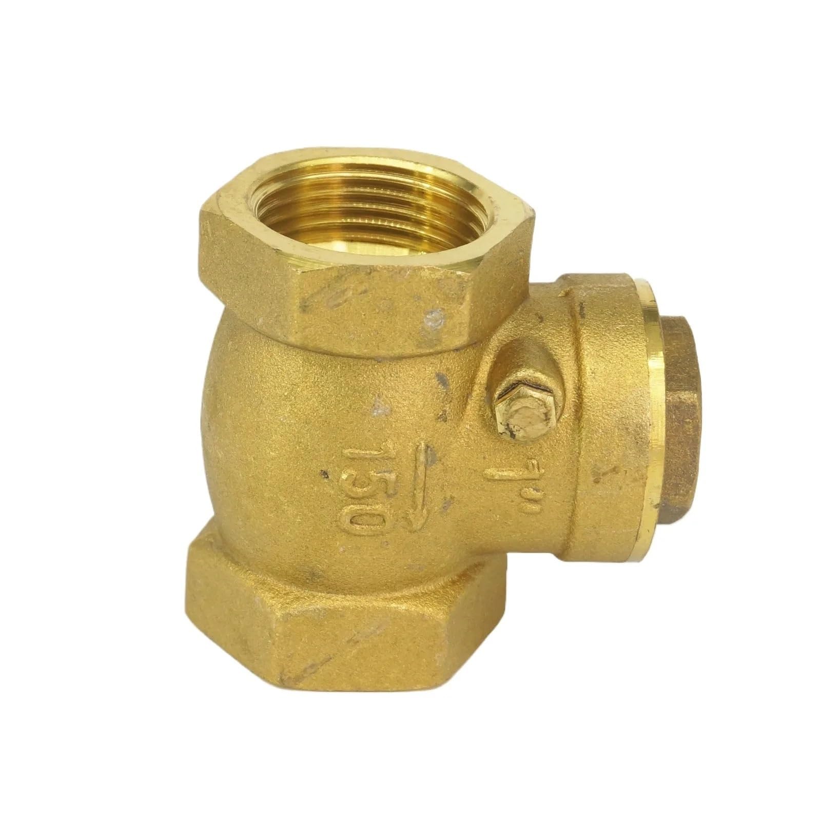 Dkgnyxnplj 1-1/2 1/2" 3/4" 1" /4" " 2" Brass Swing 1-Way Valve Check Valve Non-Return Valve(")