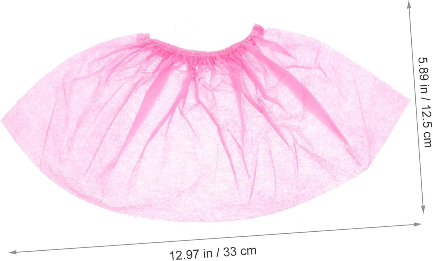GLEAVI 100pcs Disposable Non-woven Shoe Covers Overshoes for Indoor and Outdoor Use Eco-friendly and Lightweight Practical Protection for Men and Women