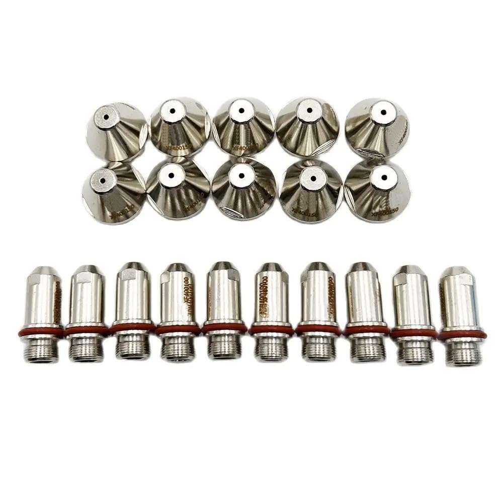 Antorcha de plasma FY-XF400 FY-XF400H A400 FY400 FY-400 con 10 boquillas y 10 electrodos for máquina cortadora de plasma.(1.5mm)