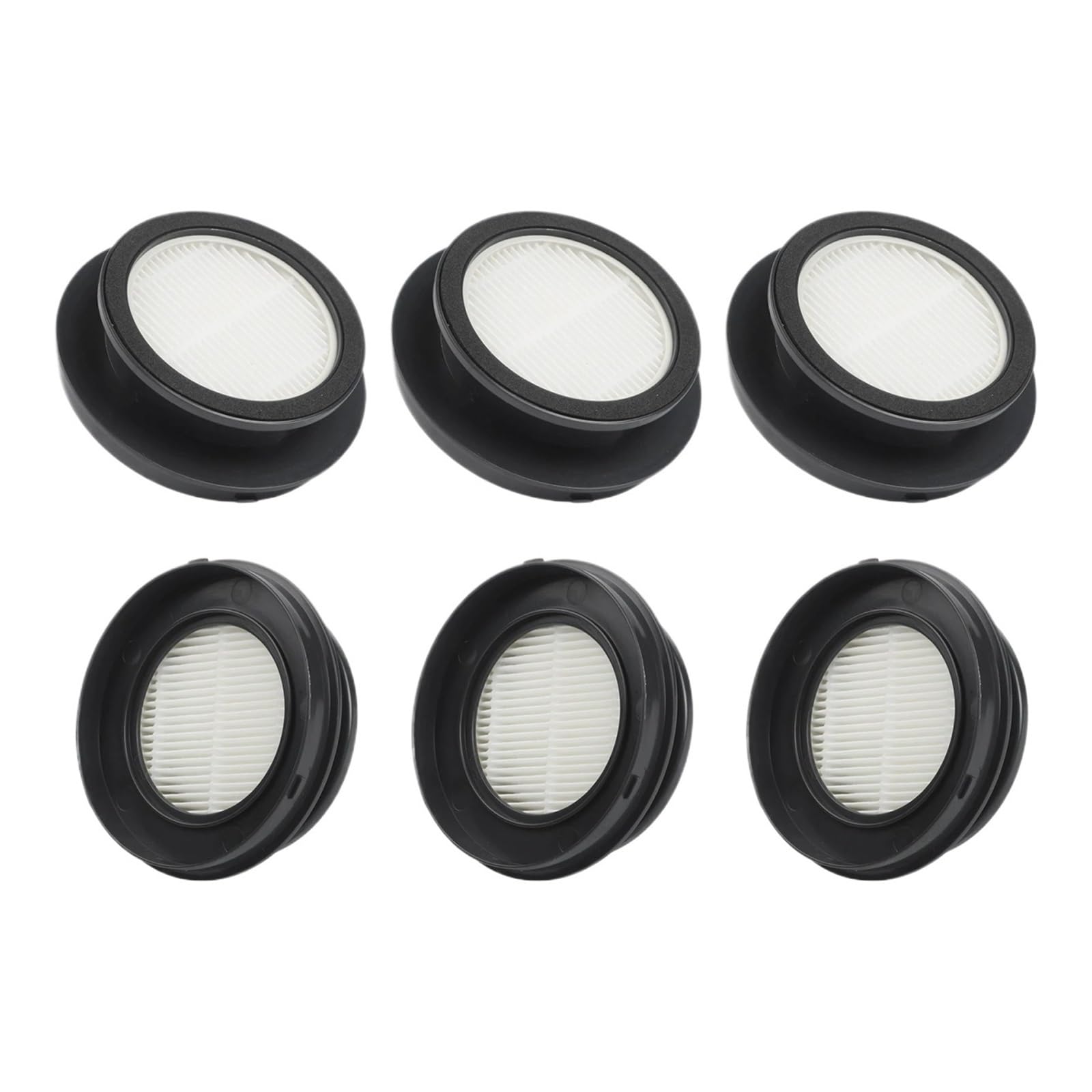 EEZII 2/4/6 Pcs Reusable Filter,compatible For Laresar， For V7 Home Handheld Vacuum Cleaner Accessories Filter Element(6 PACK)