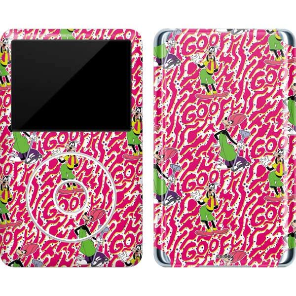 Skinit Decal MP3 Player Skin Compatible with iPod Classic (6th Gen) 80GB - Officially Licensed Disney Goofy Goof Design