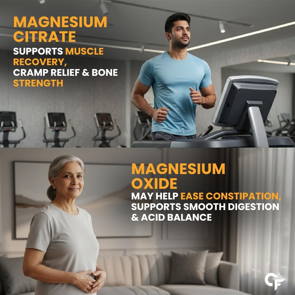 Carbamide Forte Magnesium Supplement with Magnesium Glycinate, Citrate & Complex Supplement with 7X Strength | 2000 mg per Serving | 120 Tablets — Amazon image 8