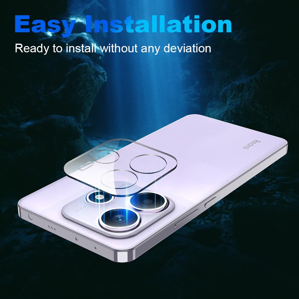 QULLOO Panzerglas Für OPPO A40 4G/A40M – 2x Display- + 2x Kameraschutz, 0,33 Mm, 9H Härte