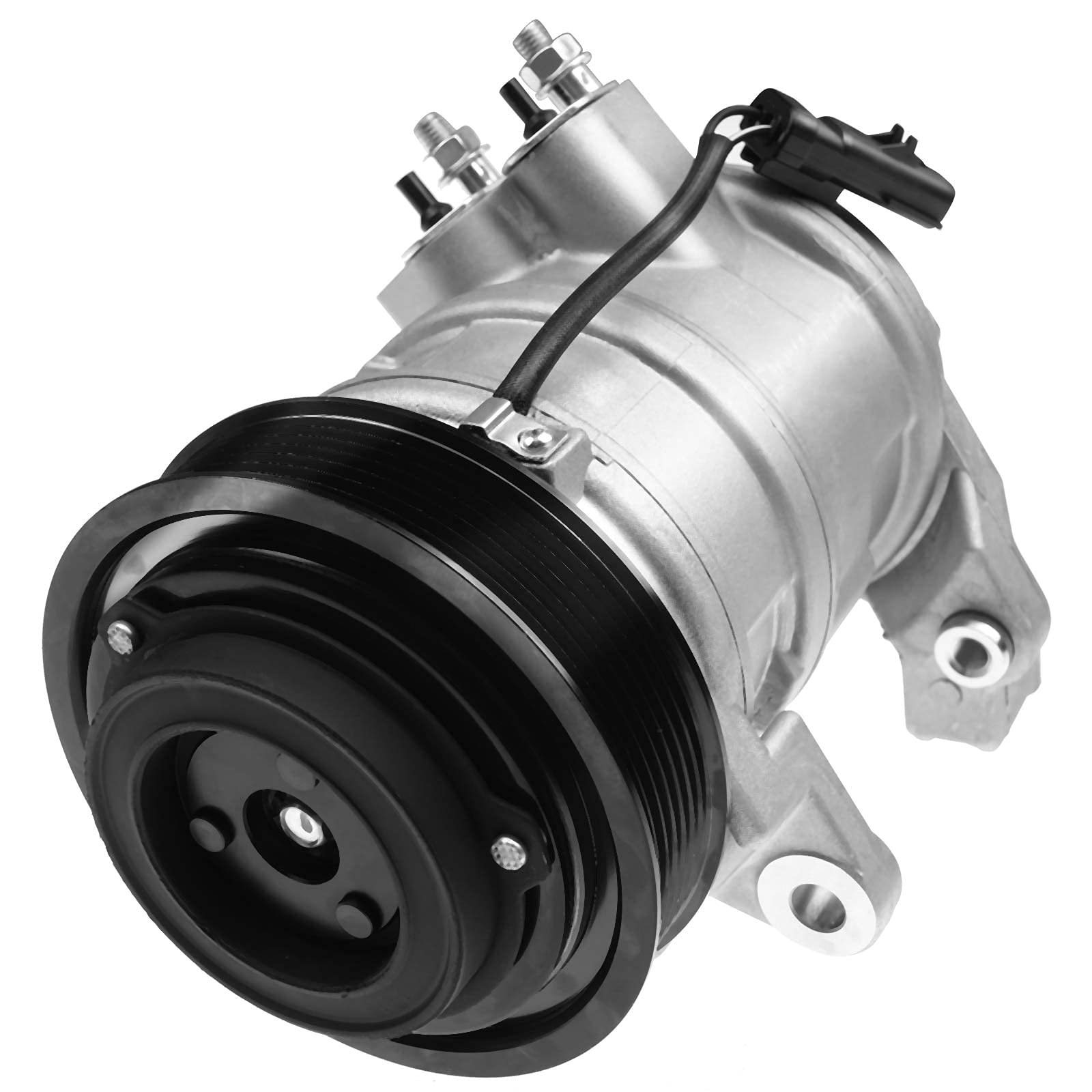 APremium AC Compressor with Clutch & Pulley Compatible with Dodge Ram