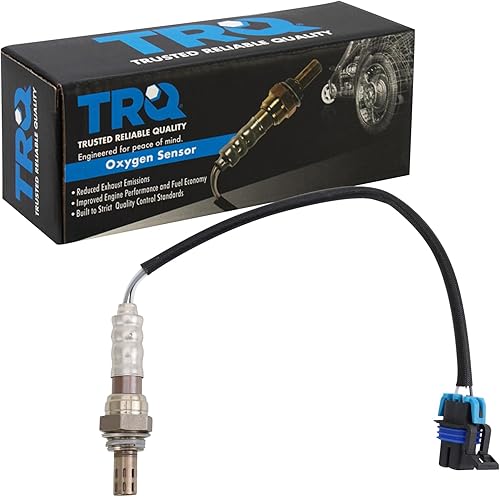 Vista 234 de TRQ Sensor de Oxígeno O2 de 4 Hilos de Banda Estrecha Compatible con VW Atlas 2.0L 2018-21, VW GTI 2.0L 2016-18, Audi A3 Quattro 2.0L 2015-18, VW