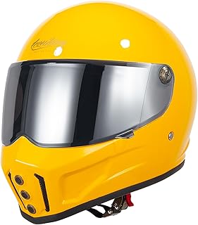 IronKing KD-3 ファッションヘルメット フルフェイス ライディング用装備 メンズ レディース 人気 ハーレー レトロヘルメット ガラス繊維素材 超軽量 耐衝撃性 通気性 快適性 四季適用