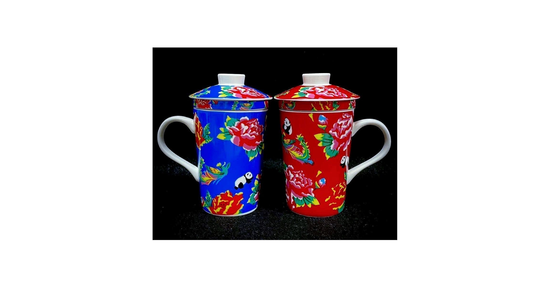 Amazon.co.jp: KALDI カルディ トロピカル台湾 茶器セット 蓋付き茶杯