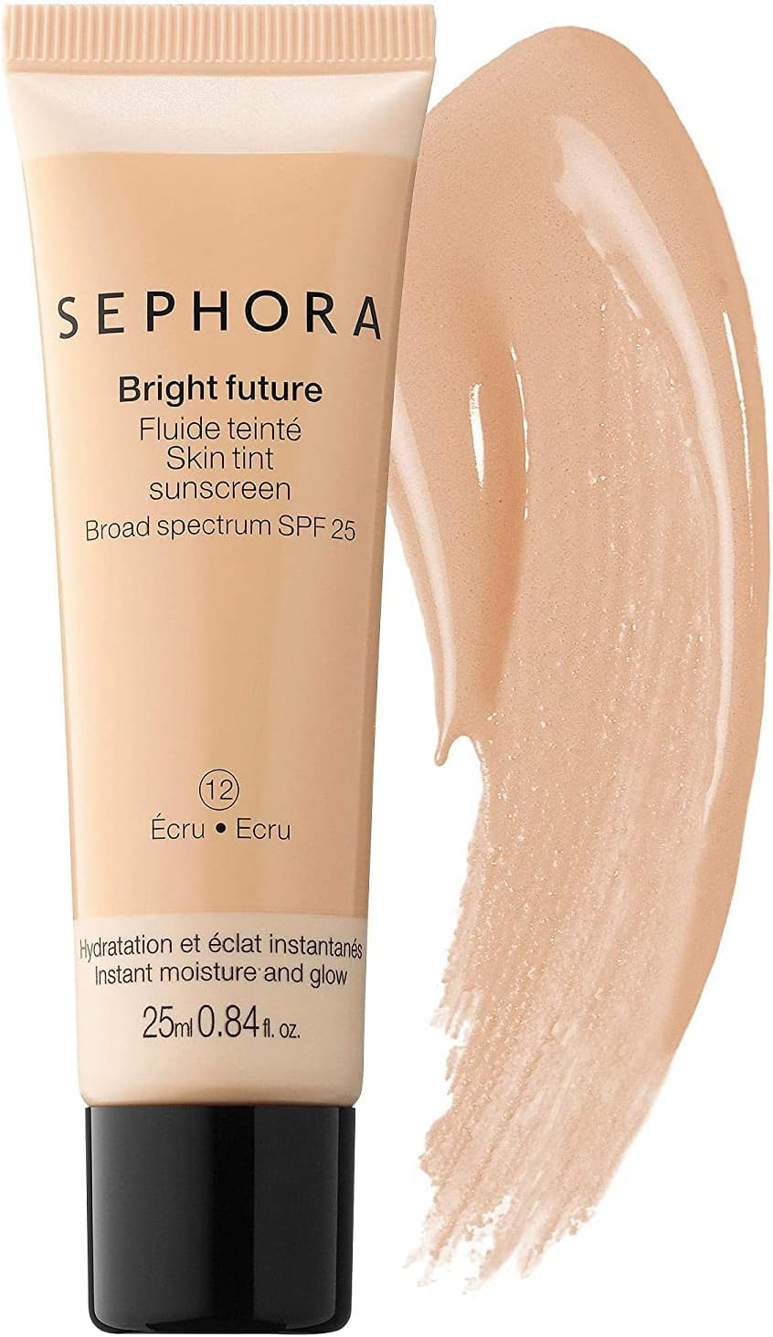 SEPHORA COLLECTION Bright Future Skin Tint Broad Spectrum SPF 25 - Original COLOR: 12 Ecru - Sale