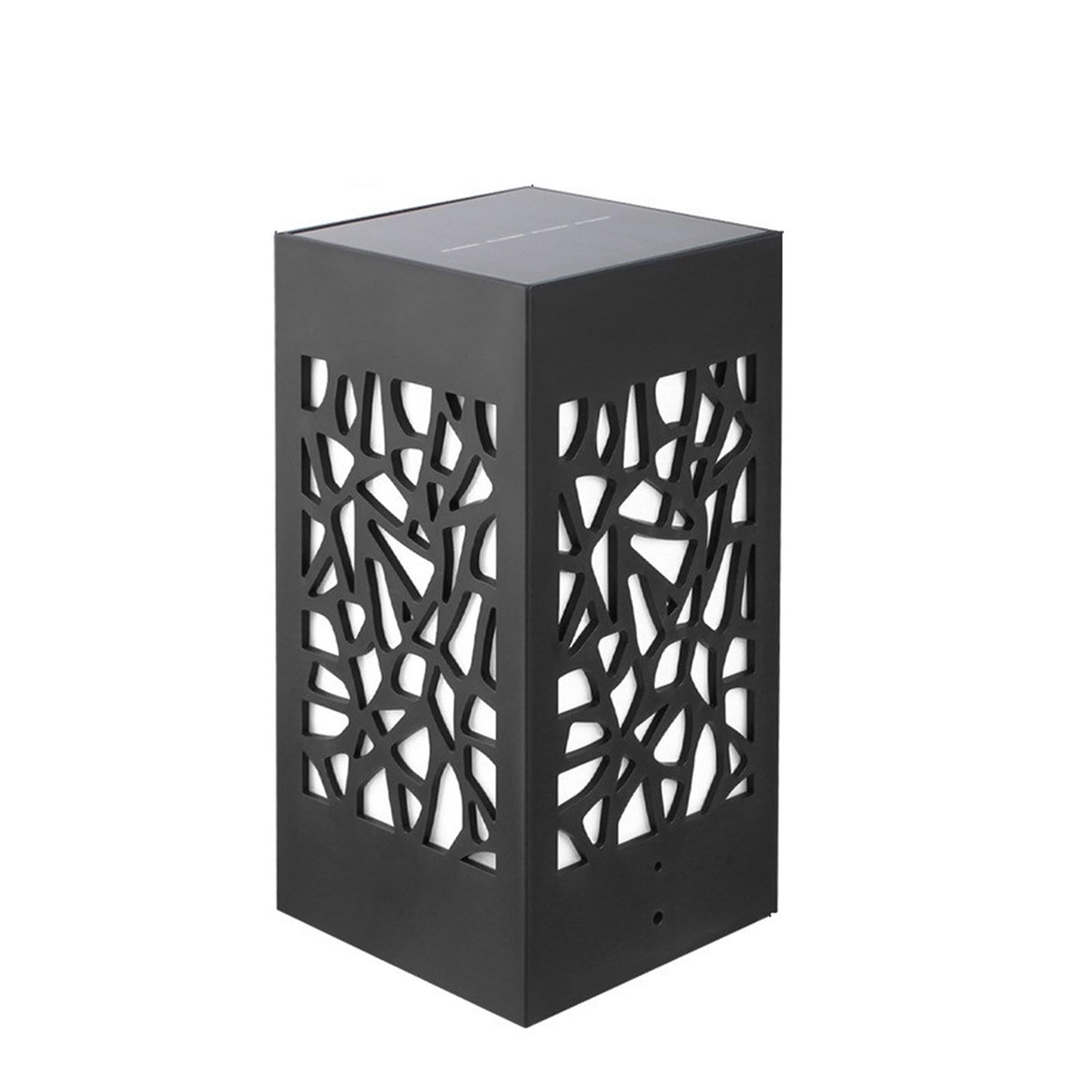 TRDEWR Solar Column Headlight Powered Pillar Lamp Outdoor Waterproof Wall Light for Villa Courtyard Landscape Garden Decor Efficiently Utilize Sunlight