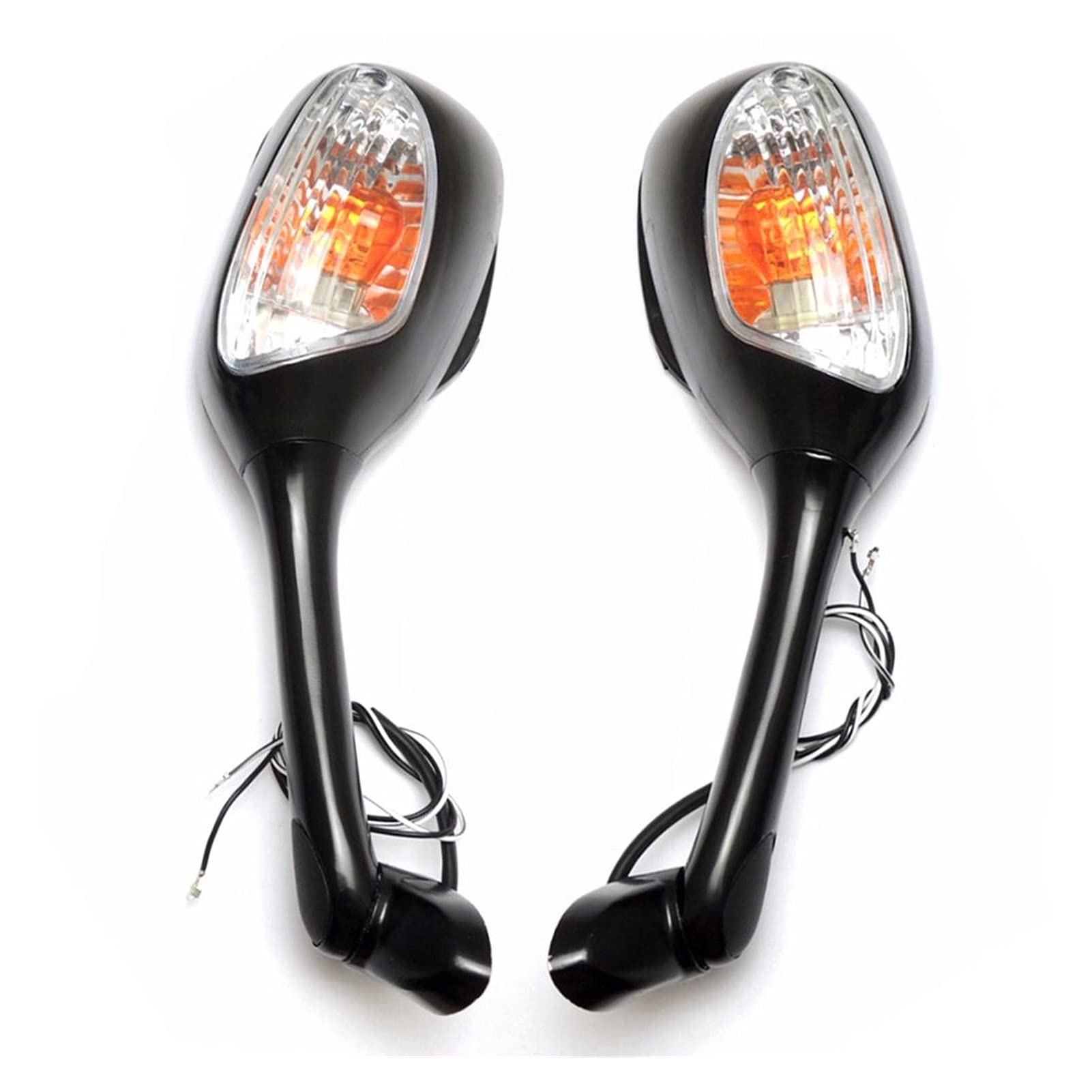 Espejos Retrovisores De Motocicleta Con LED, Luz De Señal De Giro Compatible Con Su-zuki GSXR 600 750 1000 2006-2010 K6 K7 K8 SV650 650s