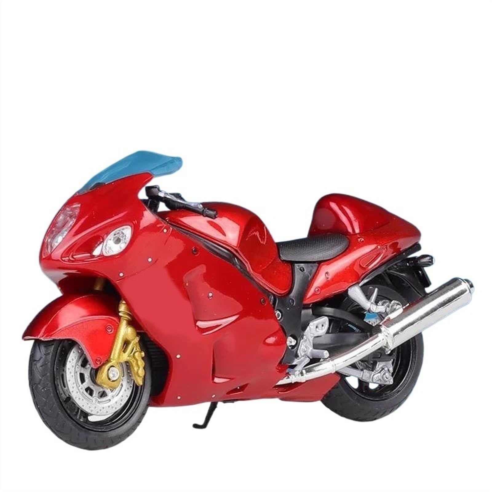 SEYXF Motorbike Toy 1/18 for Suzuki Hayabusa GSX 1300 R Motorcycle Model Diecast Metal Toy Gift(Red Foam Box)
