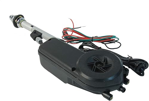 Miniatura 3 de URO Parts AUTA2050 Kit de antena de alimentación, antena de alimentación universal con mástil cromado incluye accesorios de montaje y conectores