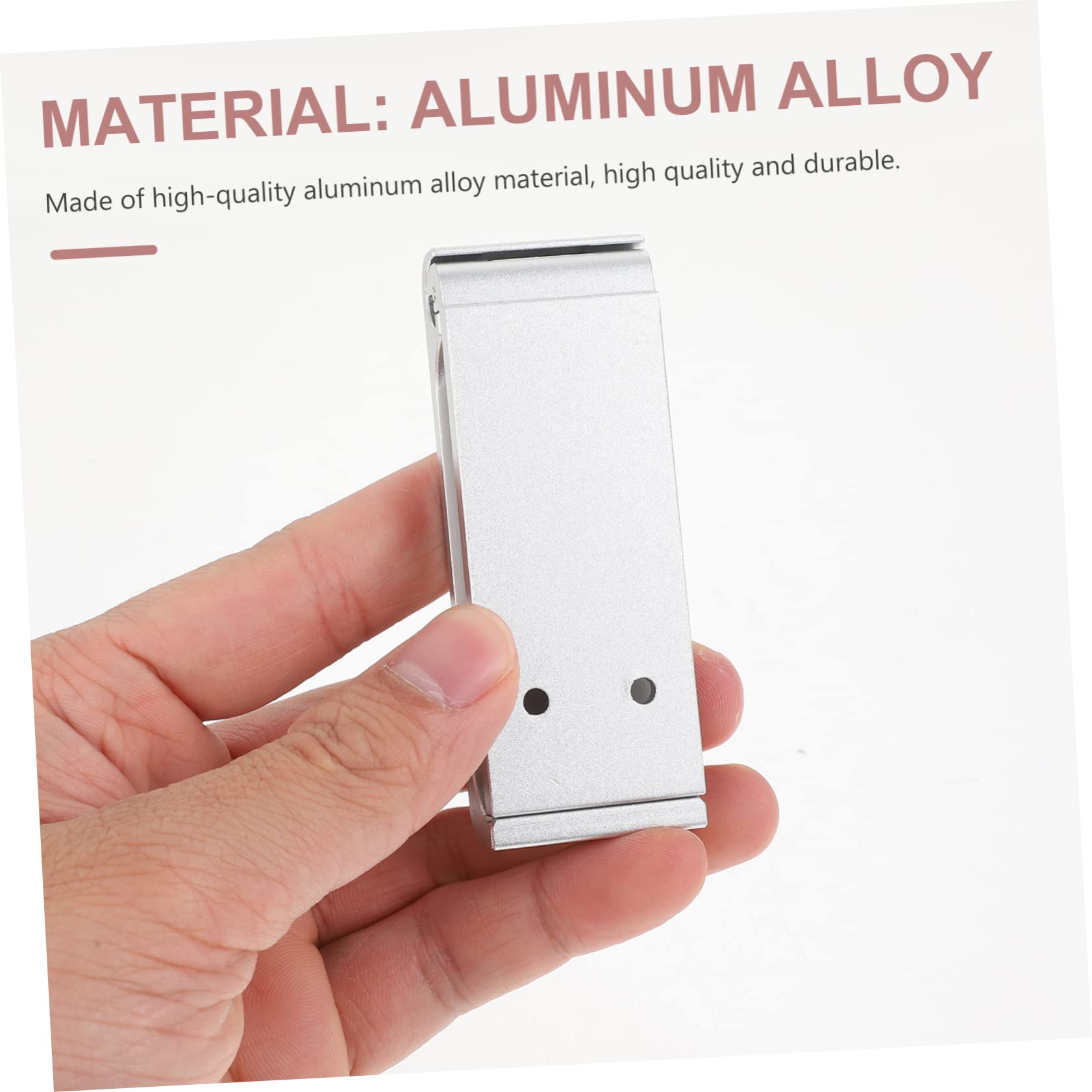 HEMOTON 4juegos Colgador De Auriculares De Metal Soporte para Auriculares De Aleación De Aluminio para Casa