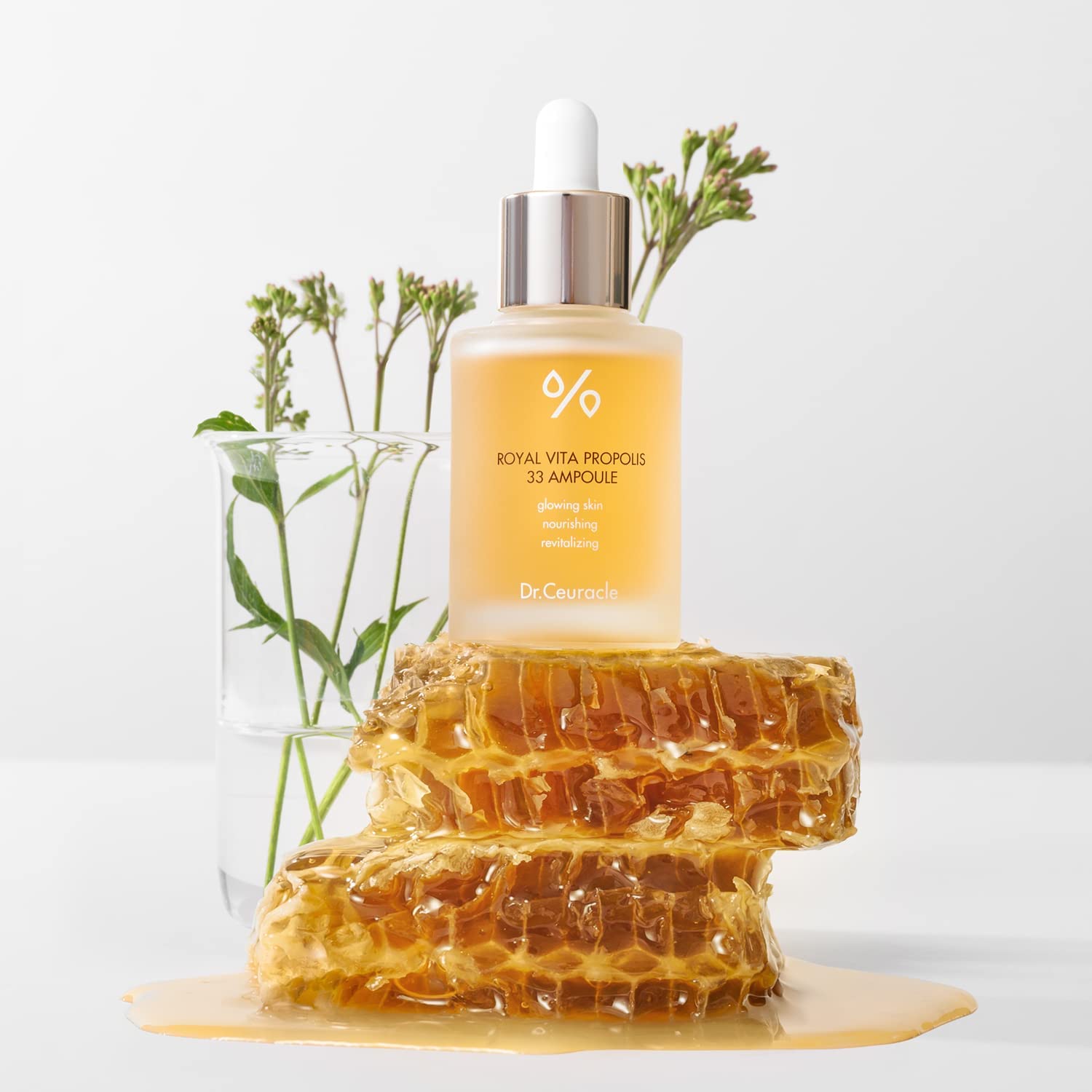 Dr.Ceuracle Royal Vita Propolis 33 Ampoule (30ml / 1.01 fl. oz.) - Ultimate Glow and Nourish Vitamin Serum for Radiant Skin, Formulated with Propolis and Royal Jelly Extract - Image 8