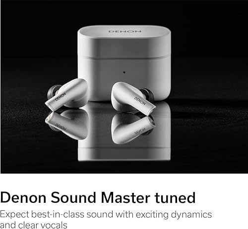 Miniatura 4 de Denon AH-C630W - Auriculares inalámbricos con micrófono Bluetooth intraurales, 18 horas de duración de la batería, resistencia al agua con