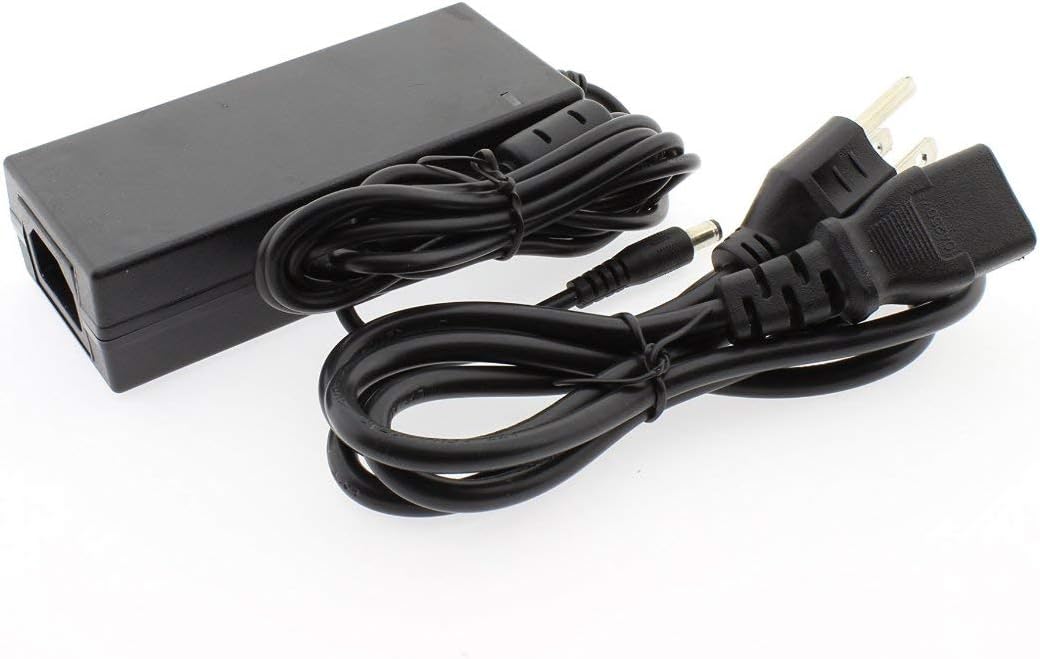 Crystal Vision Premium DC 12V 5A Power Supply Adapter Power Cord for CCTV Security Camera DVR and LED, UL Listed.