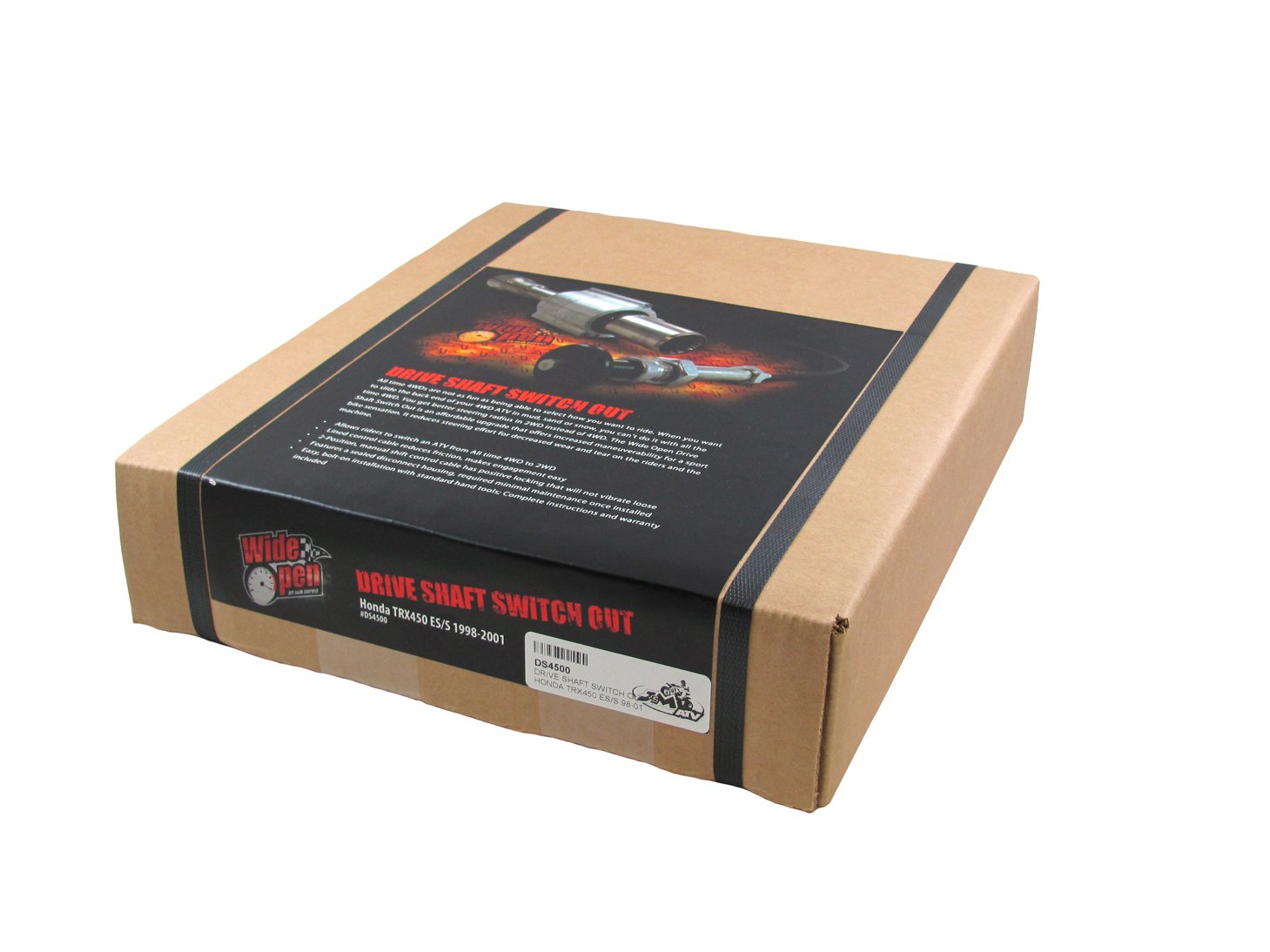 Wide Open DS4500 Drive Shaft Switch Out for Honda TRX450 ES Motorcycle